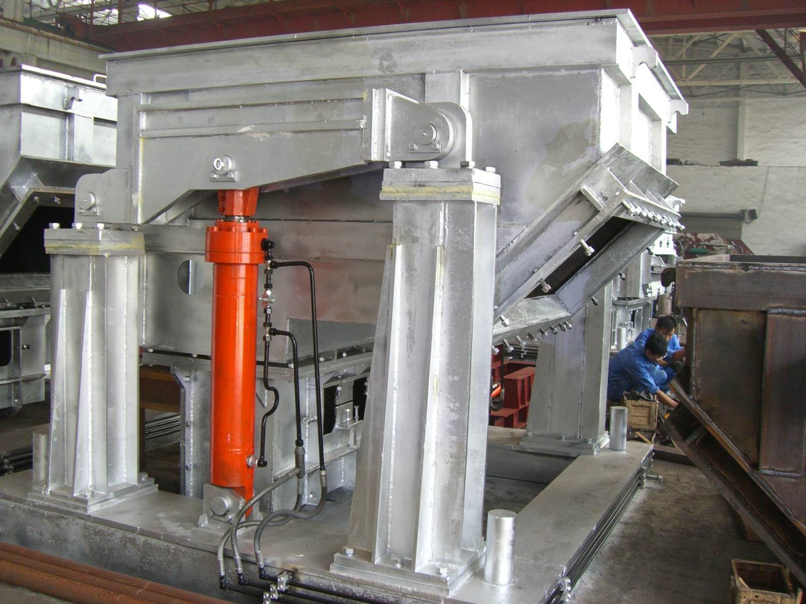 high and low furnace Horizontal continuous casting