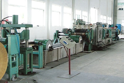 cleaning line of copper strip