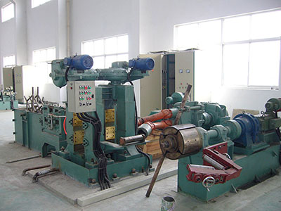 two-high rolling mill of heterotypic copper